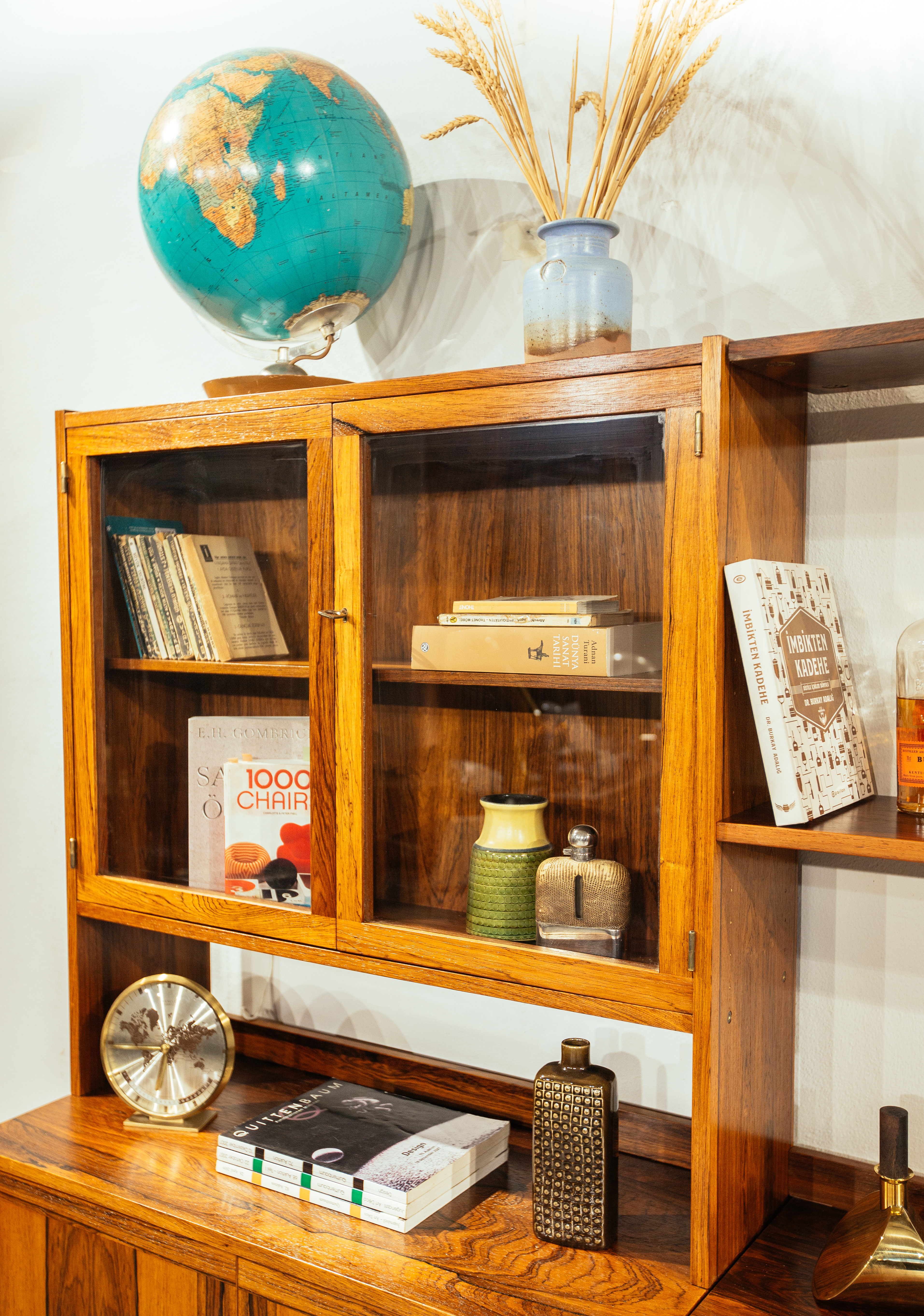 1960s, Eric Wörtz tasarımı , Jakaranda ağacı kitaplık